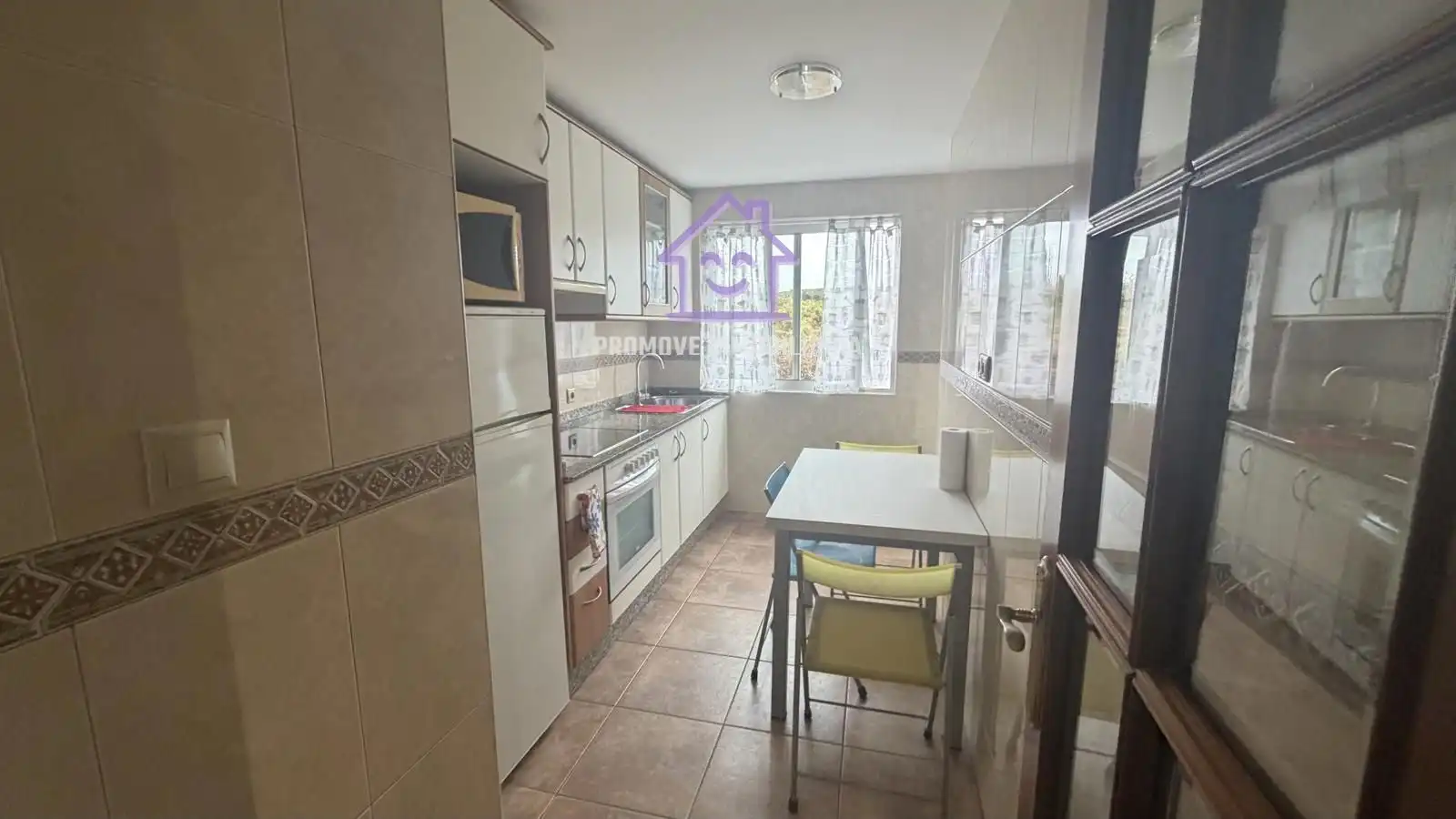 Kitchen of Flat for rent in Arteixo  with Heating, Storage room and Furnished