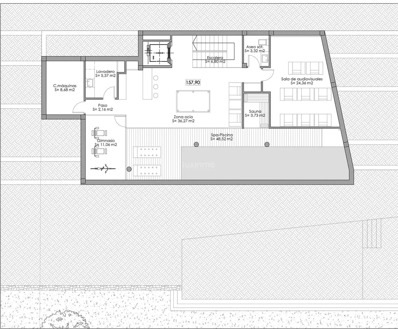 Detached house with pool for sale in La Fustera, imagen 13