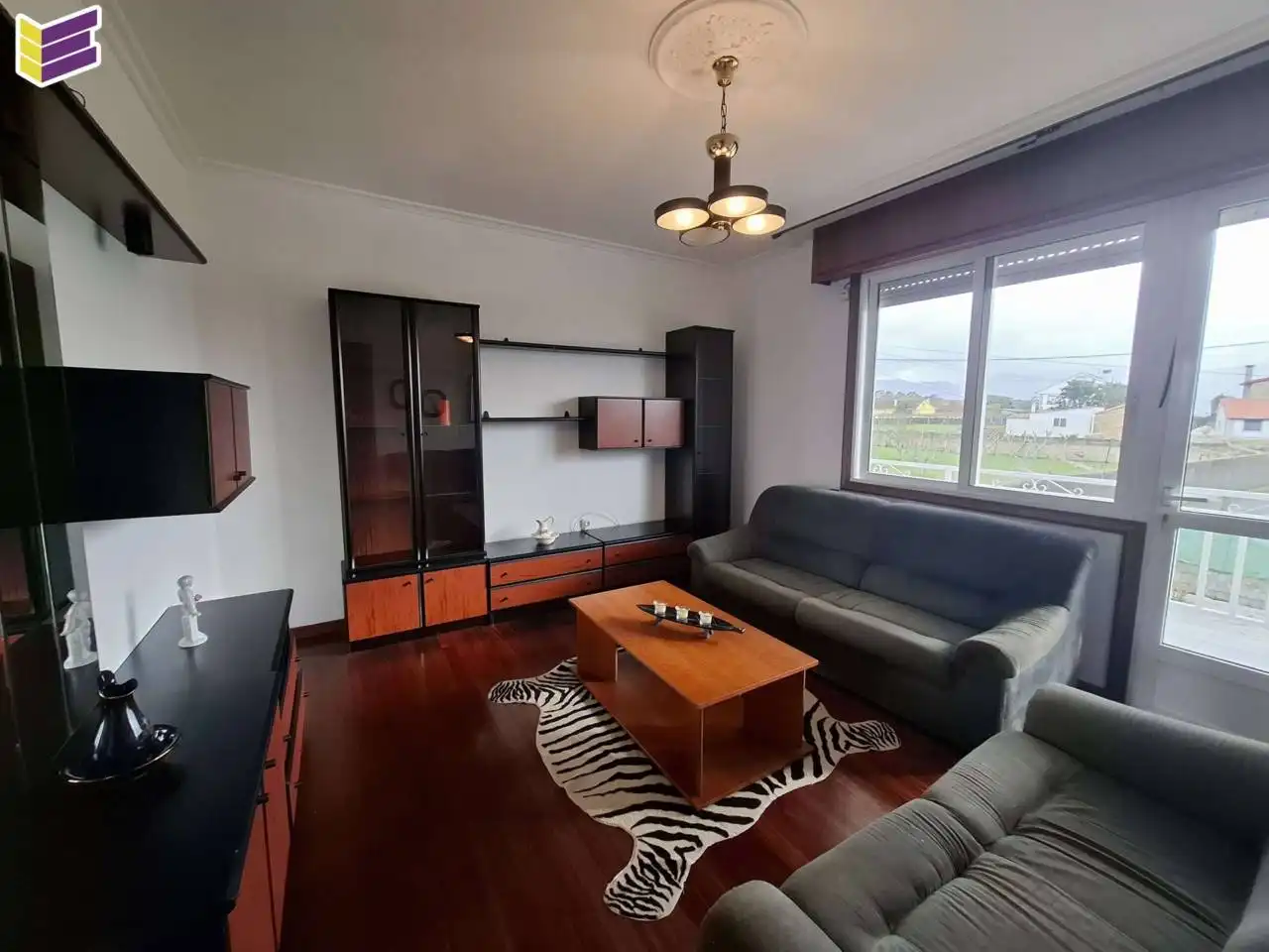 Sala de estar de Casa o chalet en venta en Chantada con Calefacción y Balcón