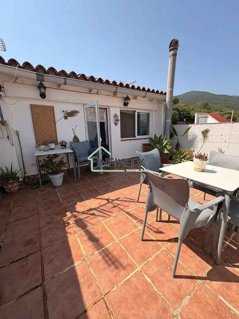 Terrassa de Casa o xalet en venda en Vilallonga / Villalonga amb Aire condicionat, Calefacció i Moblat