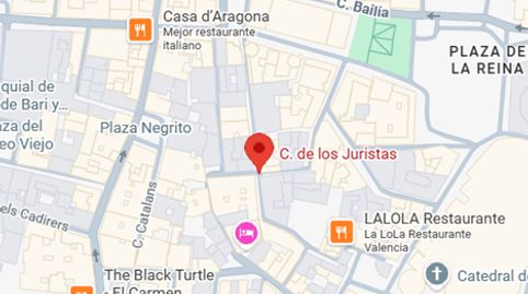 Foto 4 de Garatge de lloguer a Carrer Dels Juristes, 1, La Seu, Valencia Capital