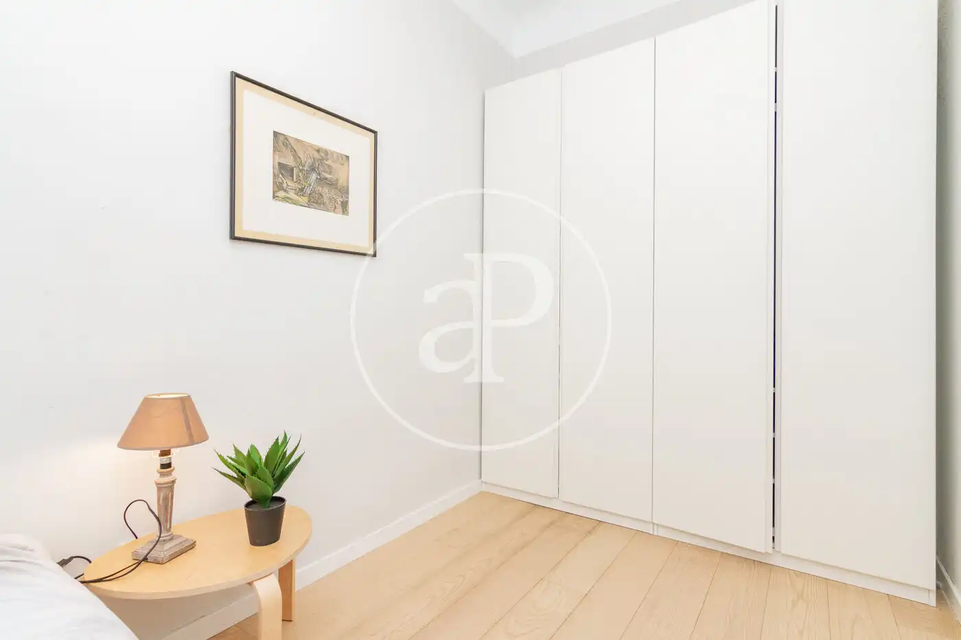 Bedroom of Flat for rent in Madrid  with Air Conditioner, Heating and Furnished