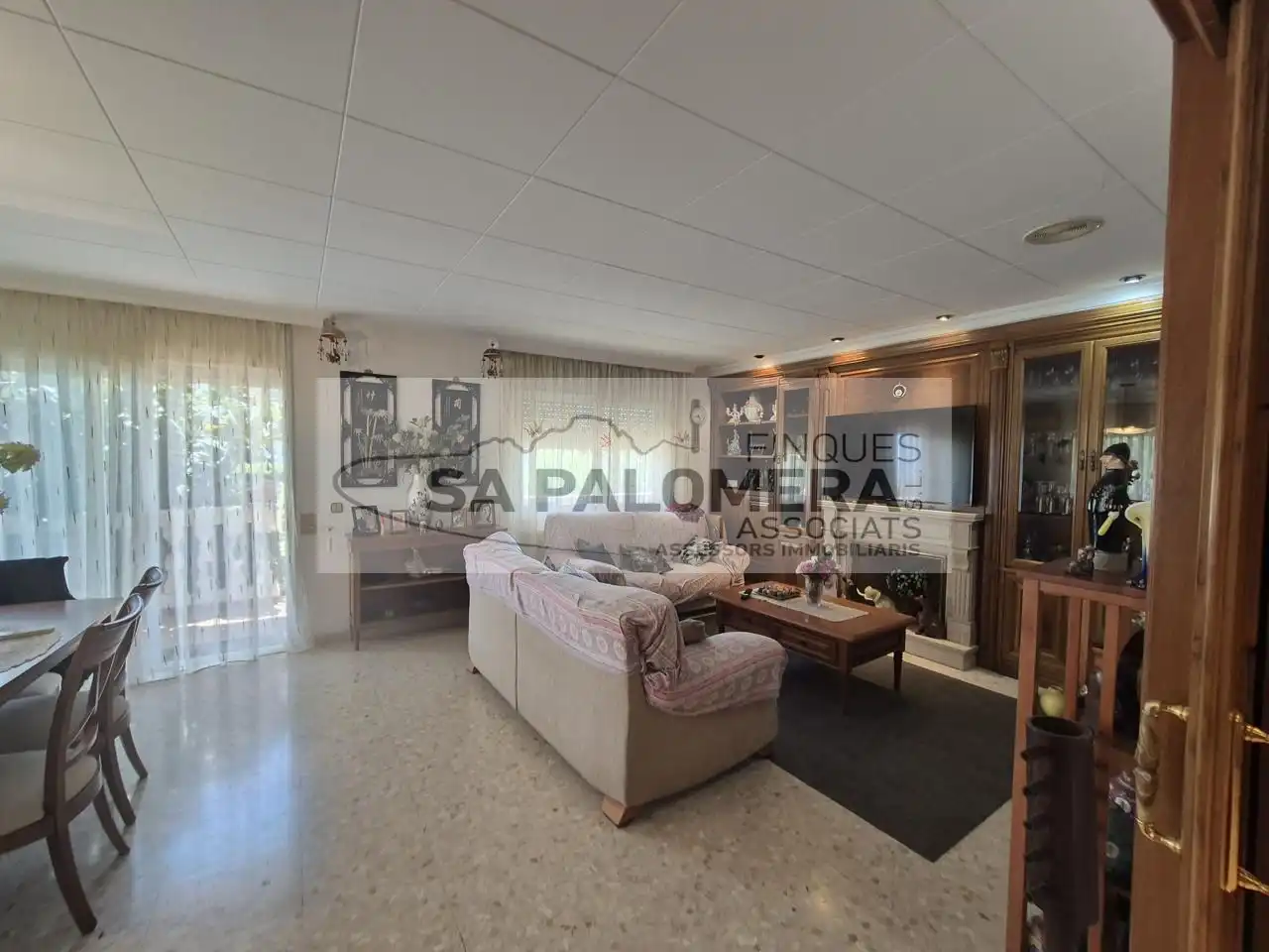 Sala de estar de Casa o chalet en venta en Blanes con Aire acondicionado, Jardín privado y Terraza