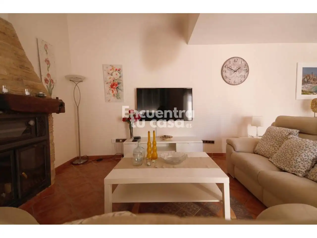 Sala de estar de Casa o chalet en venta en La Nucia con Aire acondicionado, Calefacción y Jardín privado