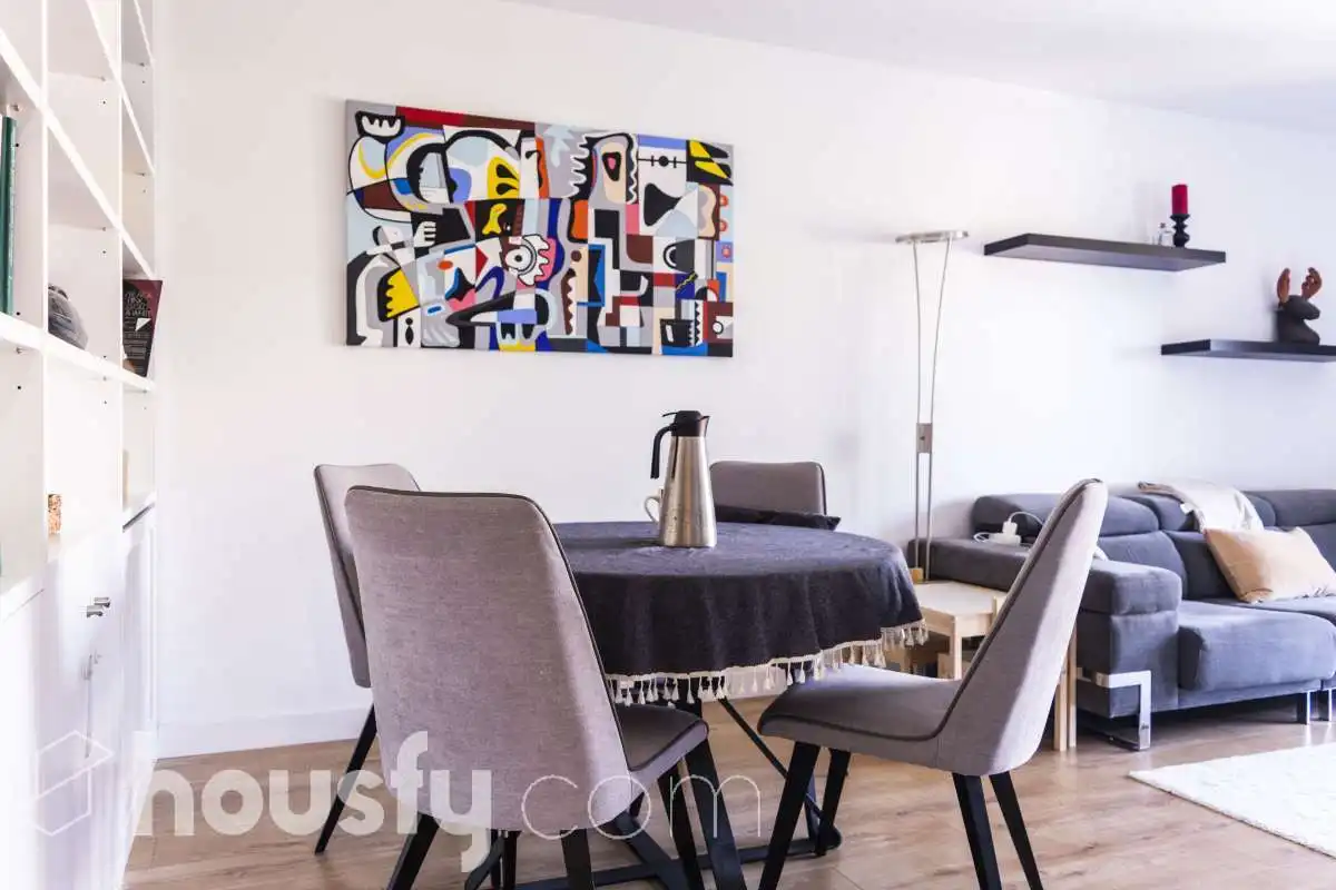 Dining room of Flat for sale in Móstoles  with Air Conditioner, Terrace and Storage room