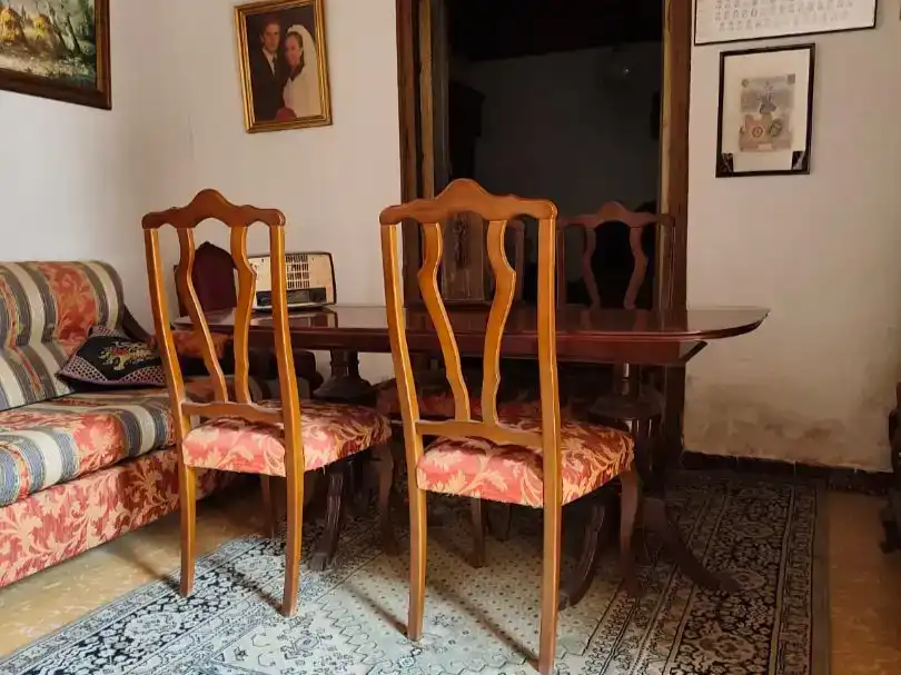 Menjador de Casa o xalet en venda en Santiponce amb Balcó