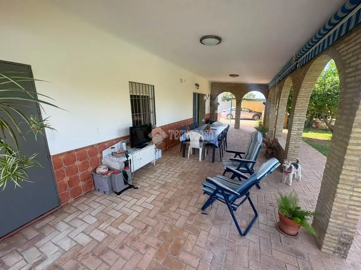 Terraza de Casa o chalet en venta en Espartinas con Aire acondicionado, Calefacción y Jardín privado
