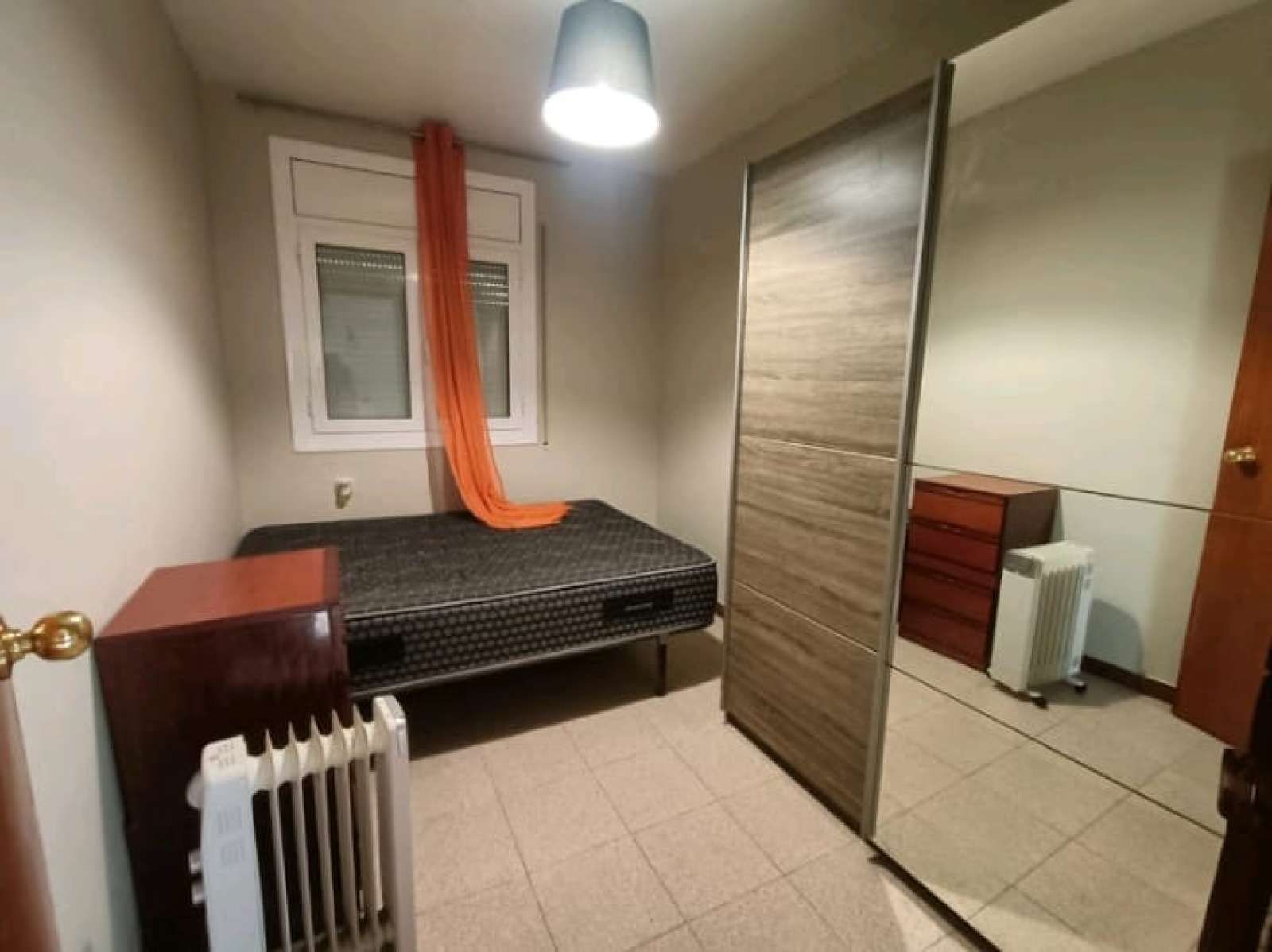 Bedroom of Flat to share in Vallirana  with Air Conditioner, Terrace and Furnished