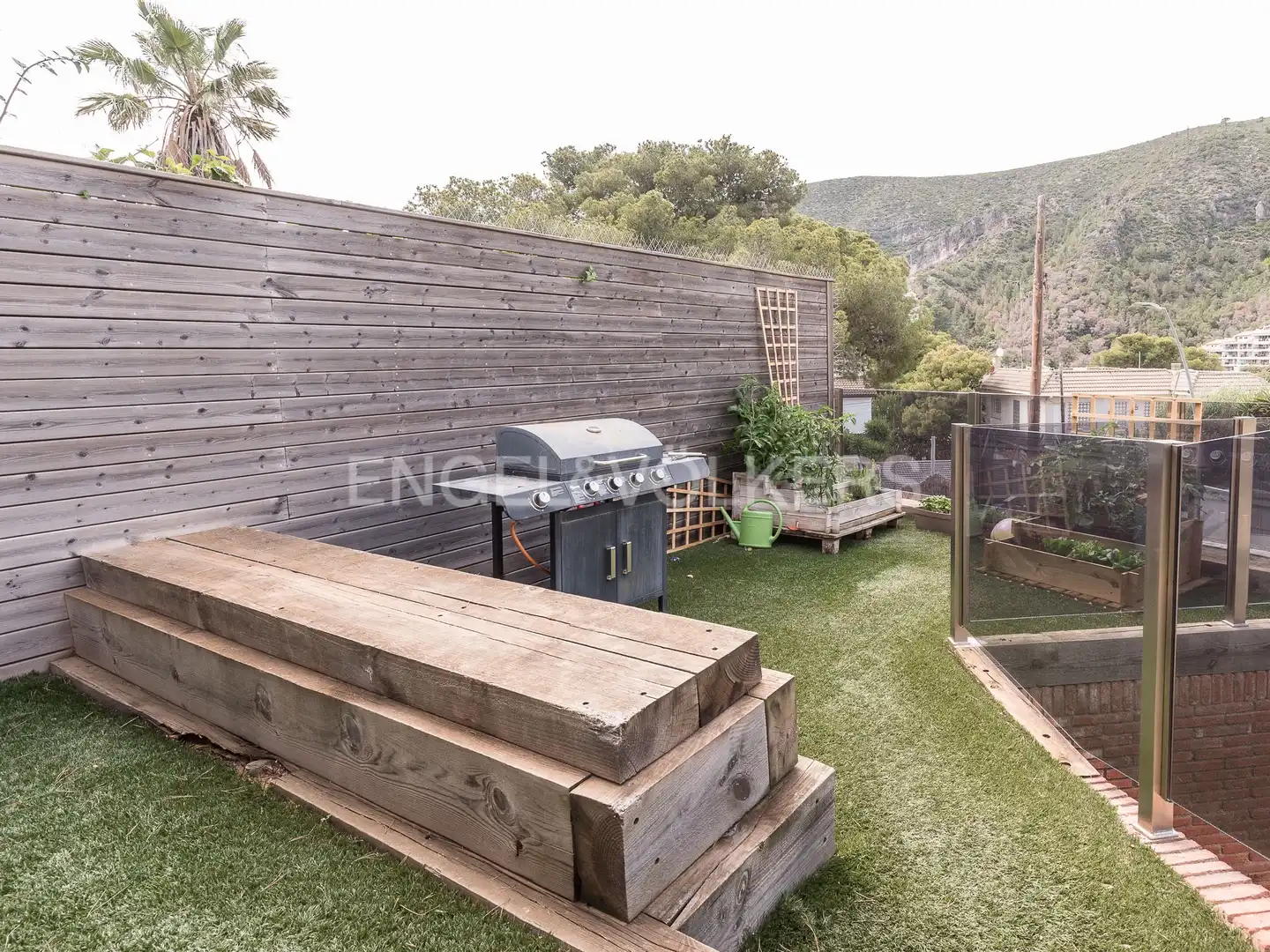 Terrace of Houses for rent in Castelldefels  with Air Conditioner, Heating and Private garden