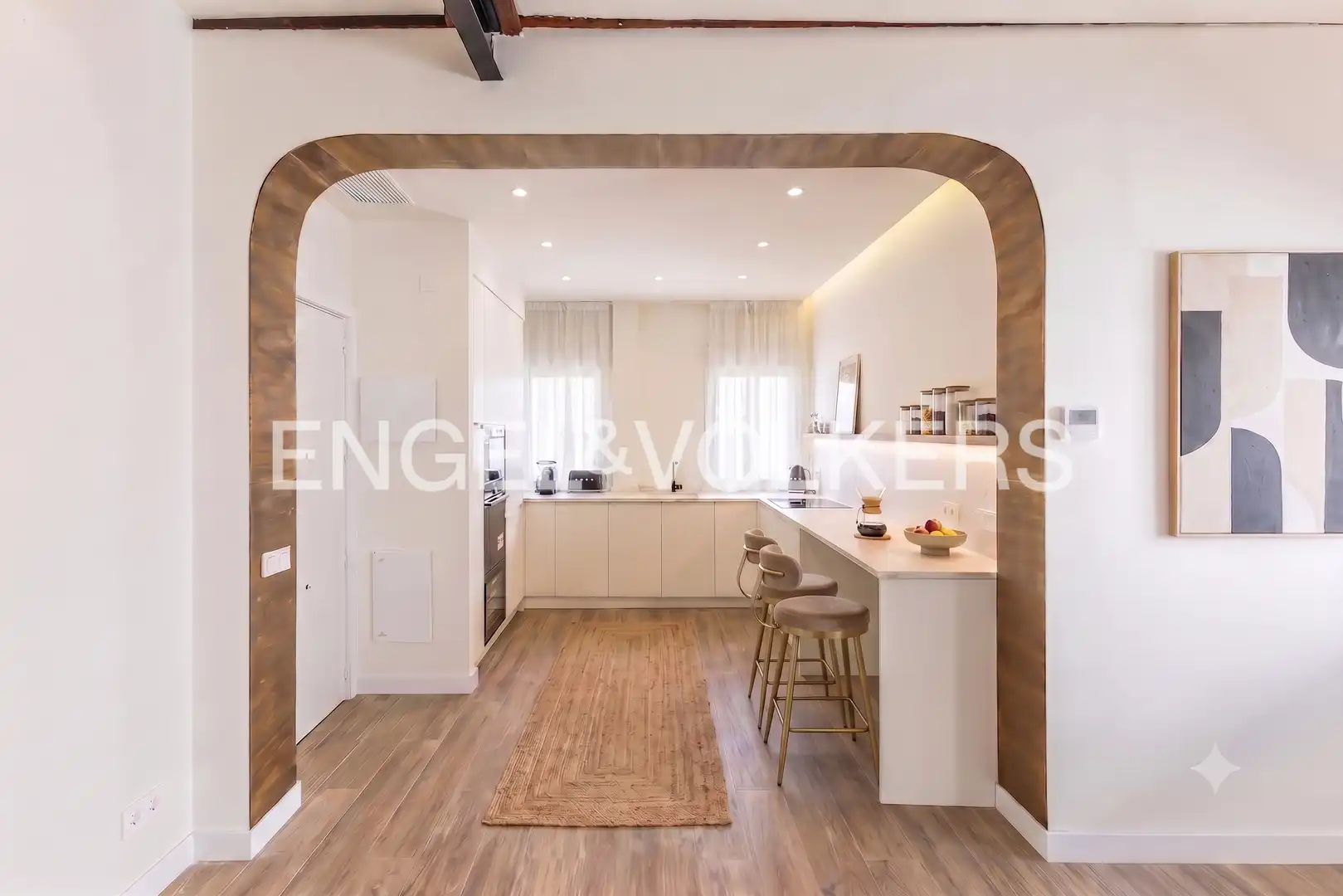 Kitchen of Flat for sale in Madrid  with Air Conditioner and Heating