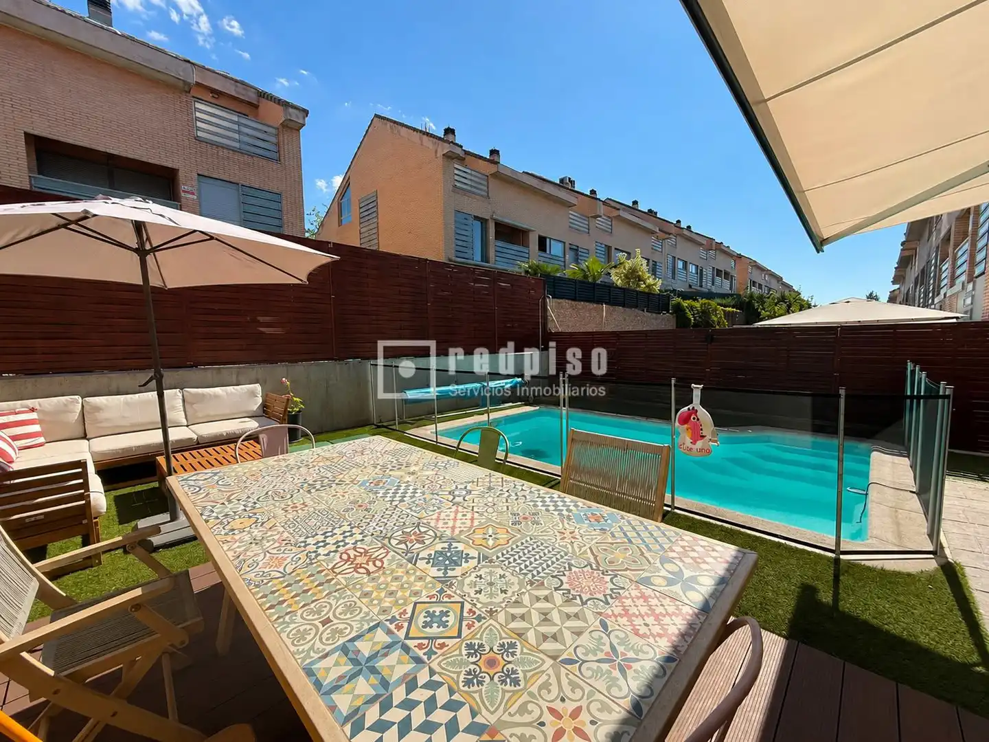 Terrace of Houses for sale in Paracuellos de Jarama  with Air Conditioner, Heating and Private garden