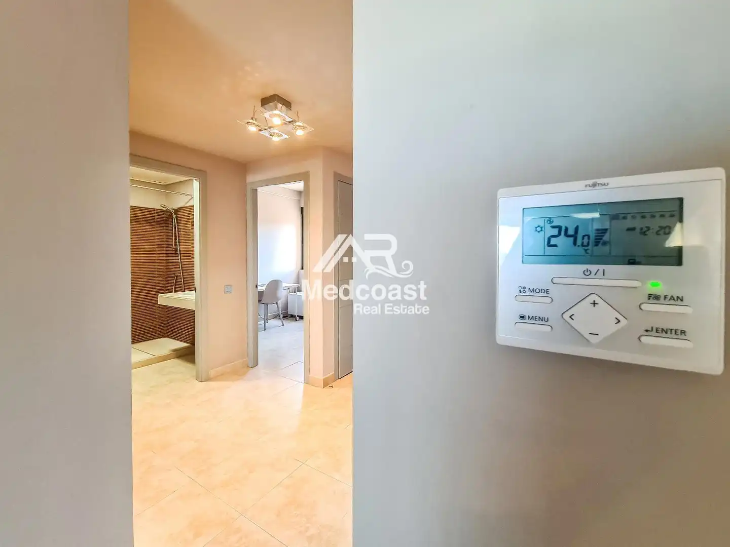 Bathroom of Flat for sale in Vera  with Air Conditioner, Terrace and Storage room