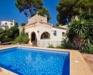 Swimming pool of House or chalet for sale in Moraira  with Air Conditioner, Terrace and Swimming Pool