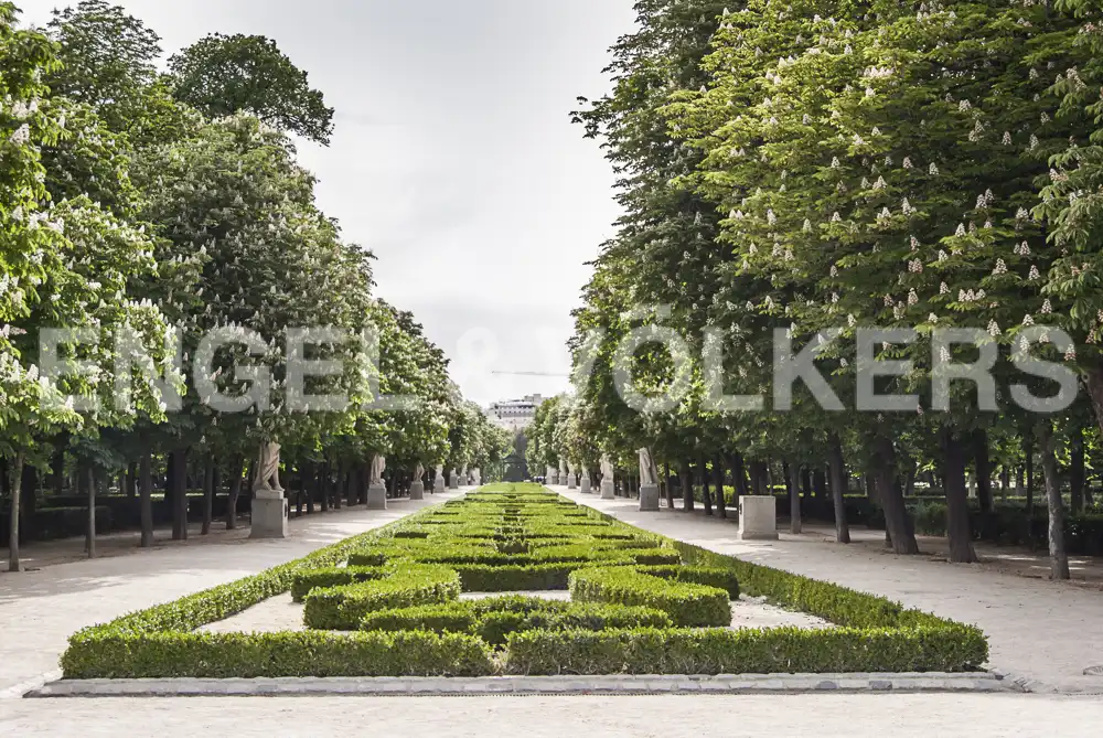 Jardí de Apartament de lloguer en Madrid amb Aire condicionat, Calefacció i Parquet