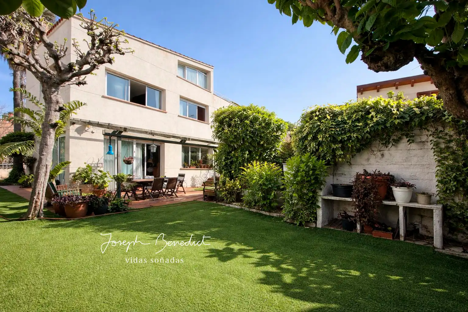 Jardín de Casa o chalet en venta en Castelldefels con Aire acondicionado, Calefacción y Jardín privado