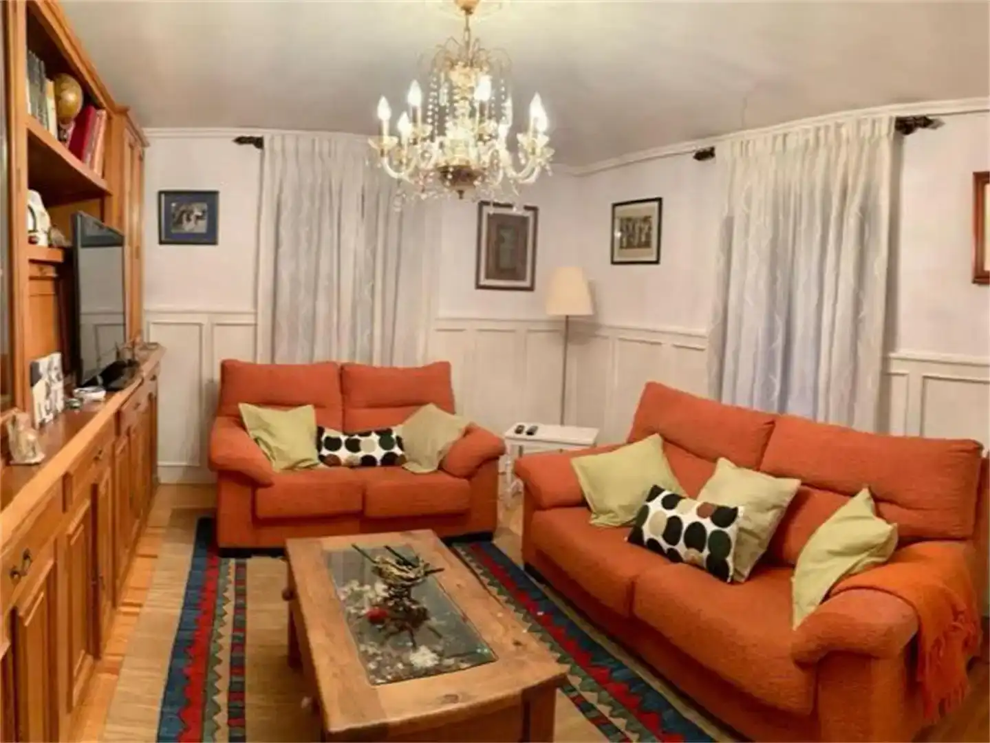 Sala d'estar de Casa o xalet en venda en Ruesga