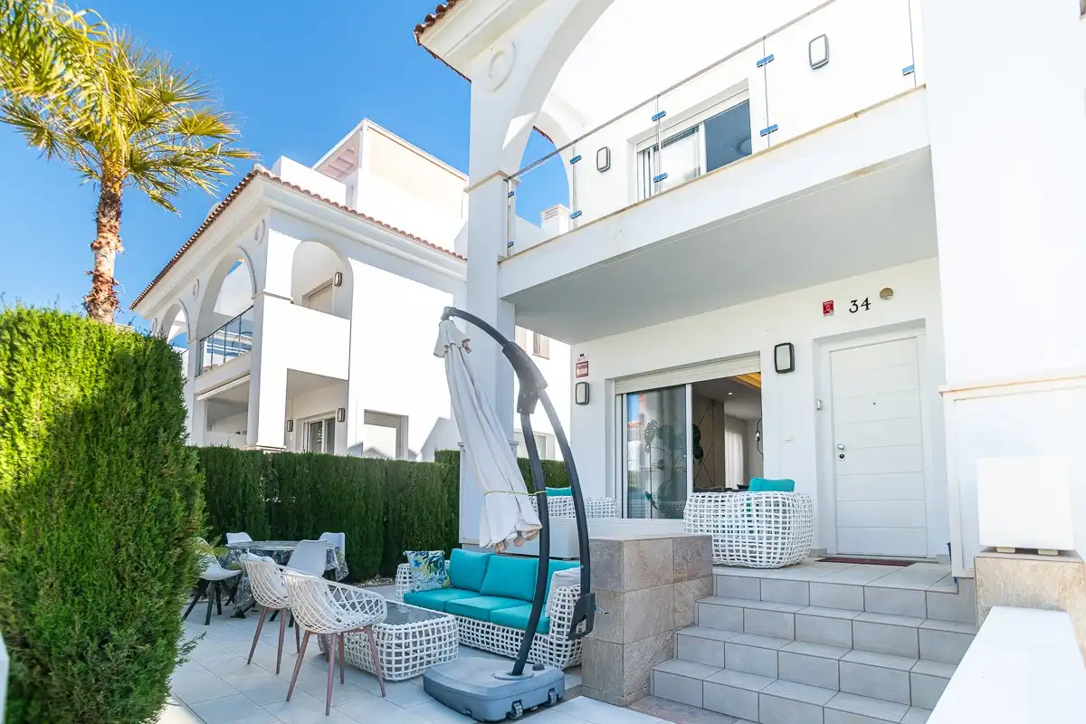 Terraza de Casa o chalet en venta en Rojales con Aire acondicionado, Terraza y Piscina