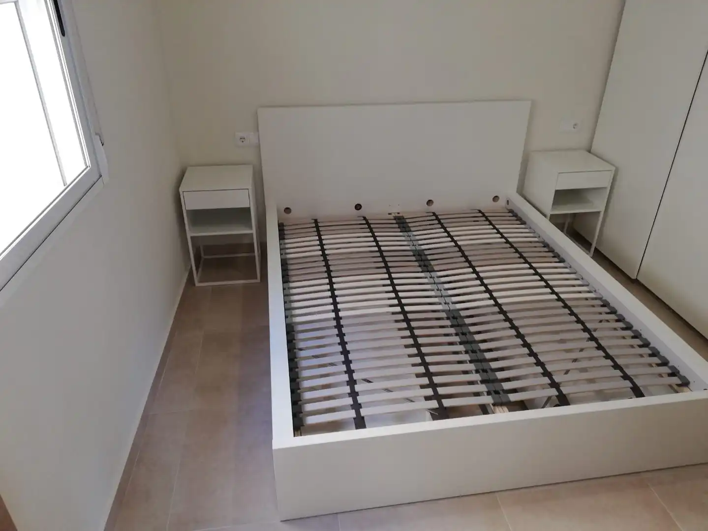 Schlafzimmer von Dachboden zur Miete in Murcia mit Klimaanlage, Heizung und Terrasse