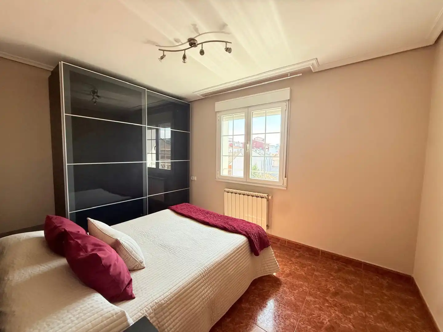 Bedroom of Attic for sale in Castrillón  with Heating, Parquet flooring and Terrace
