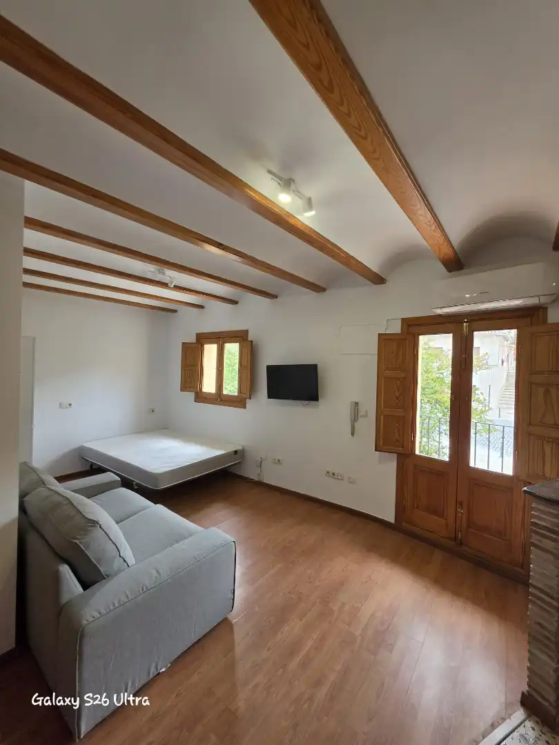 Sala de estar de Piso de alquiler en Xàtiva con Amueblado