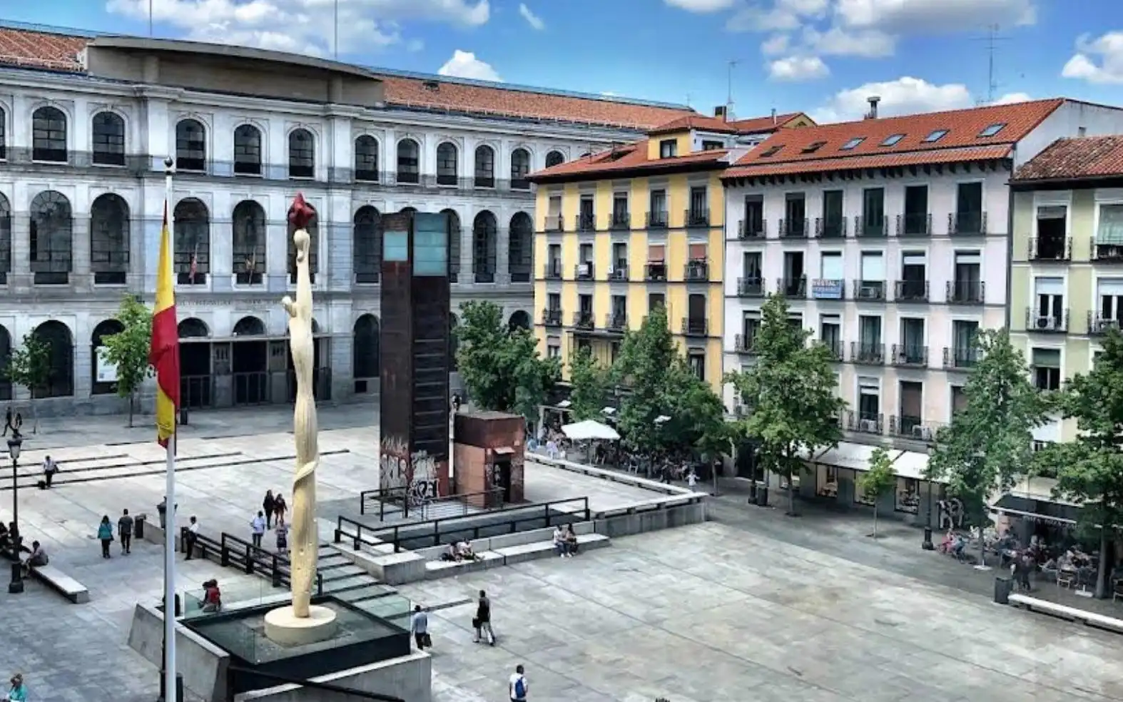 Außenansicht von Maisonette zur Miete in Madrid