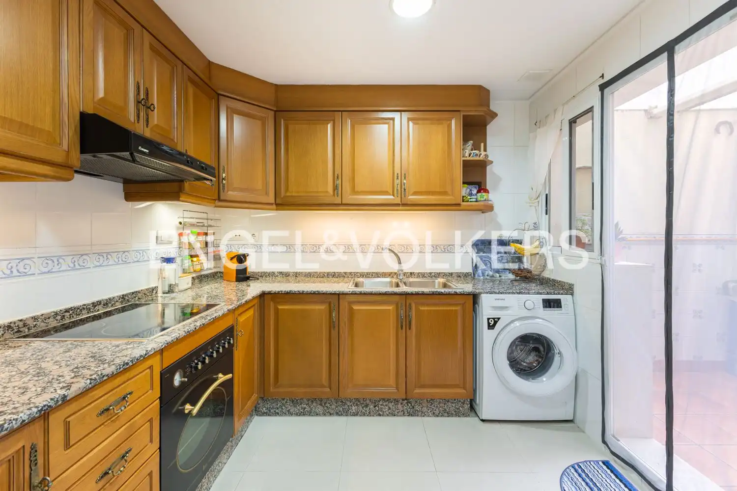 Cocina de Casa o chalet en venta en La Pobla de Farnals con Aire acondicionado, Calefacción y Parquet