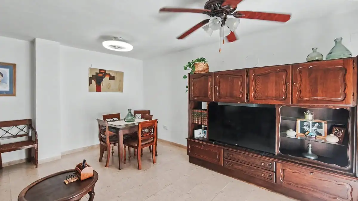 Living room of Flat for sale in Dénia  with Air Conditioner, Heating and Terrace
