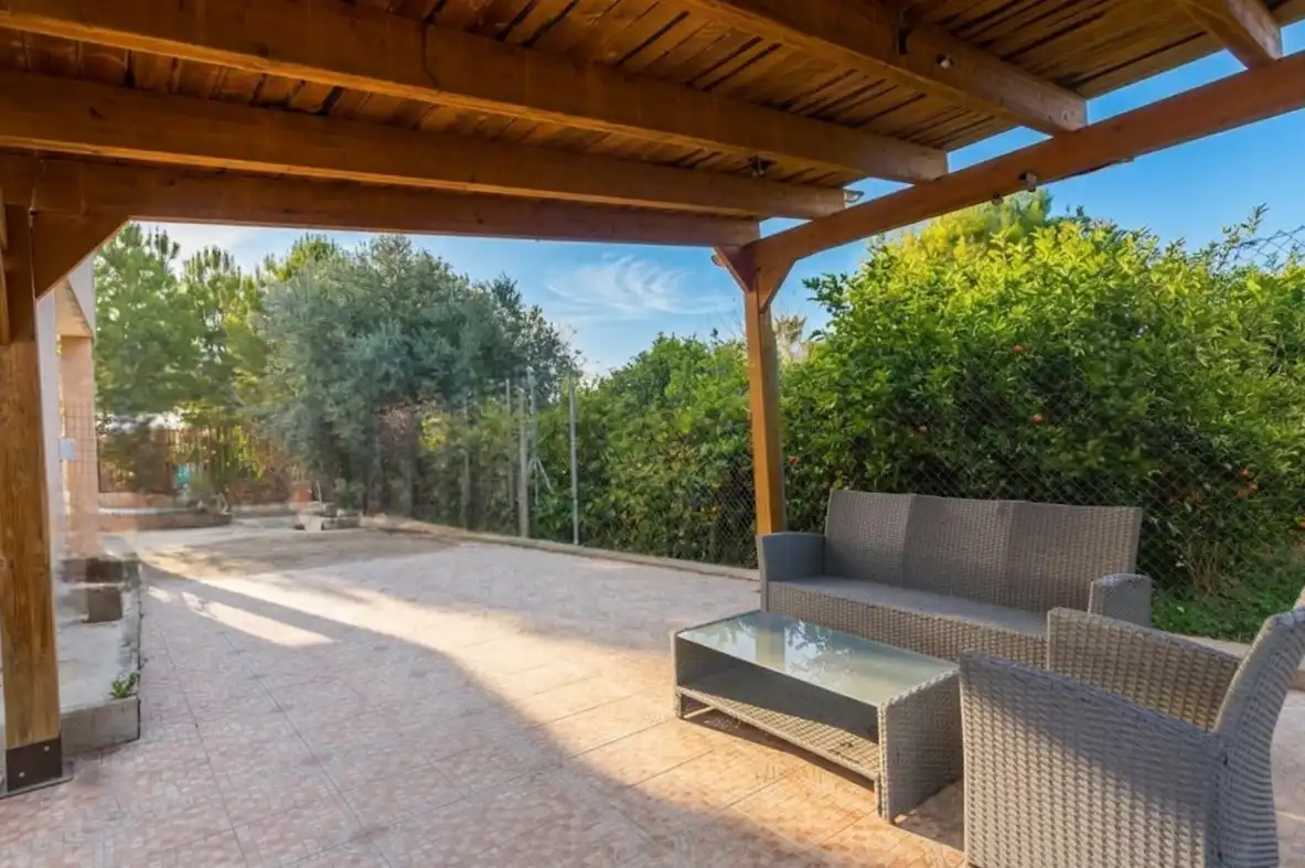 Terrassa de Casa o xalet en venda en Murcia amb Aire condicionat, Jardí privat i Terrassa
