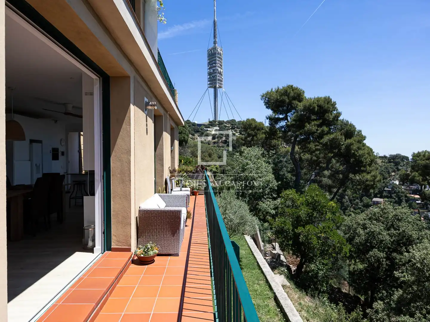 Terrassa de Pis de lloguer en Barcelona amb Calefacció, Jardí privat i Parquet