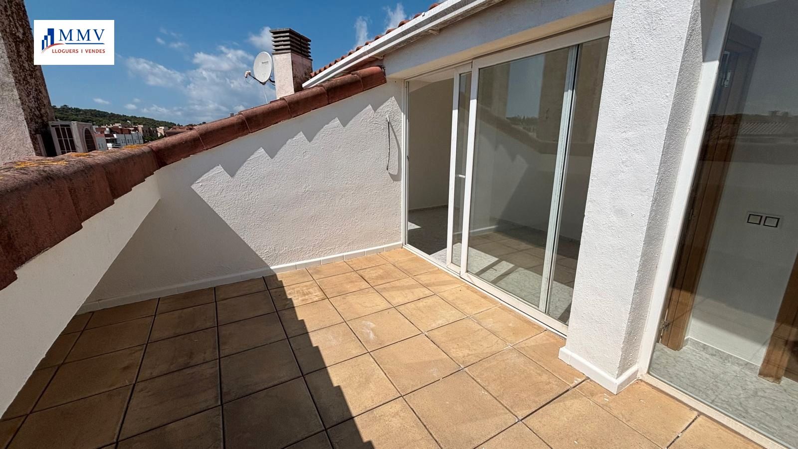 Balcony of Attic for sale in Lloret de Mar  with Air Conditioner, Heating and Terrace