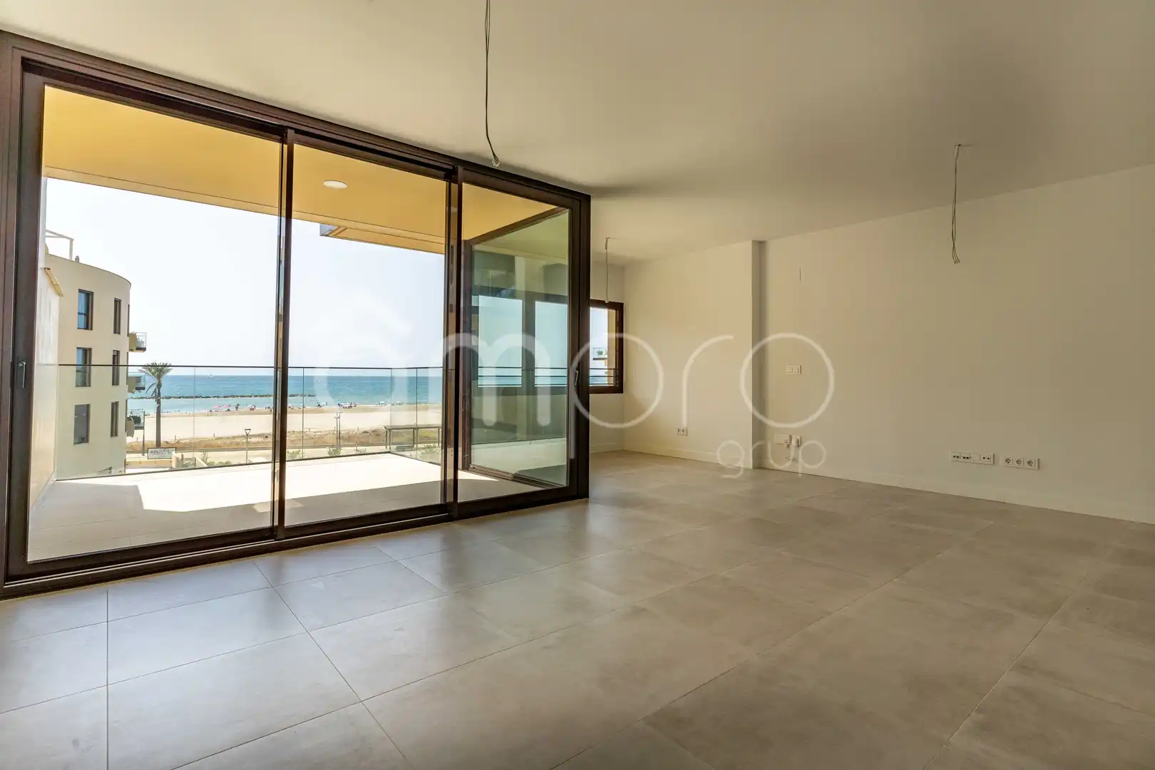 Sala de estar de Piso en venta en Cubelles con Terraza y Trastero