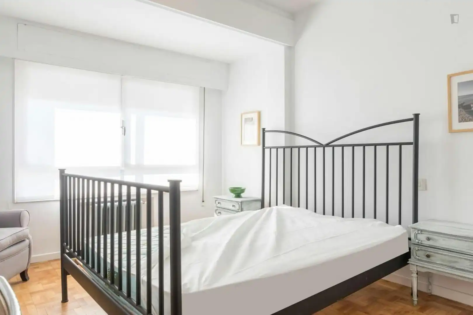 Habitación de Piso de alquiler en Madrid con Aire acondicionado, Calefacción y Amueblado