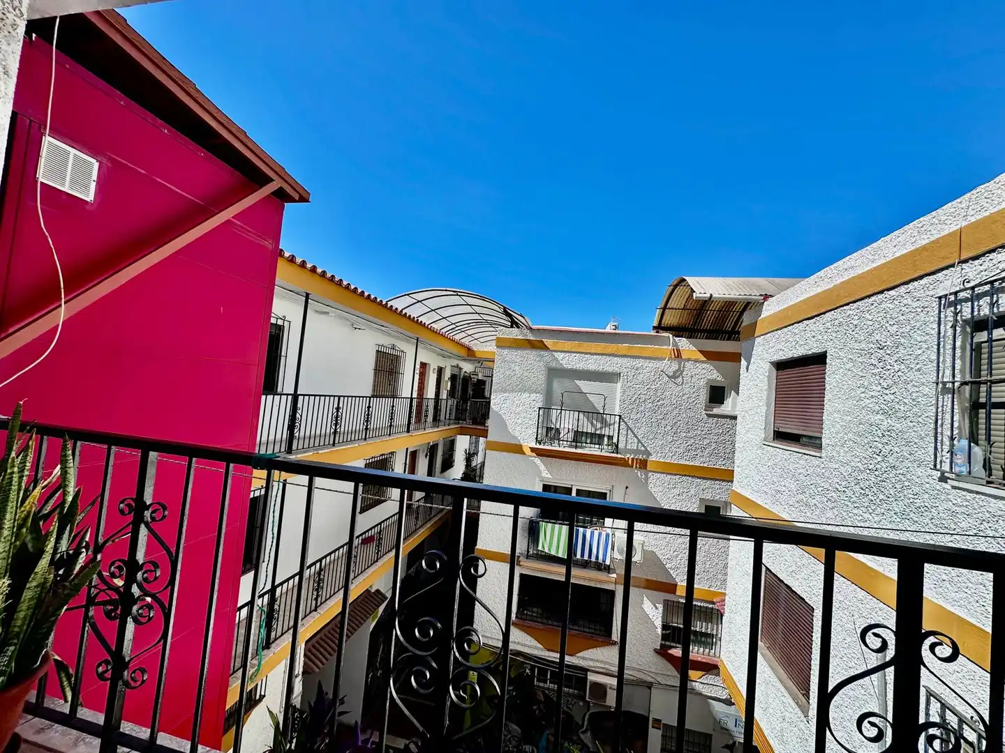 Balcony of Flat for rent in Torremolinos  with Furnished, Washing machine and Microwave