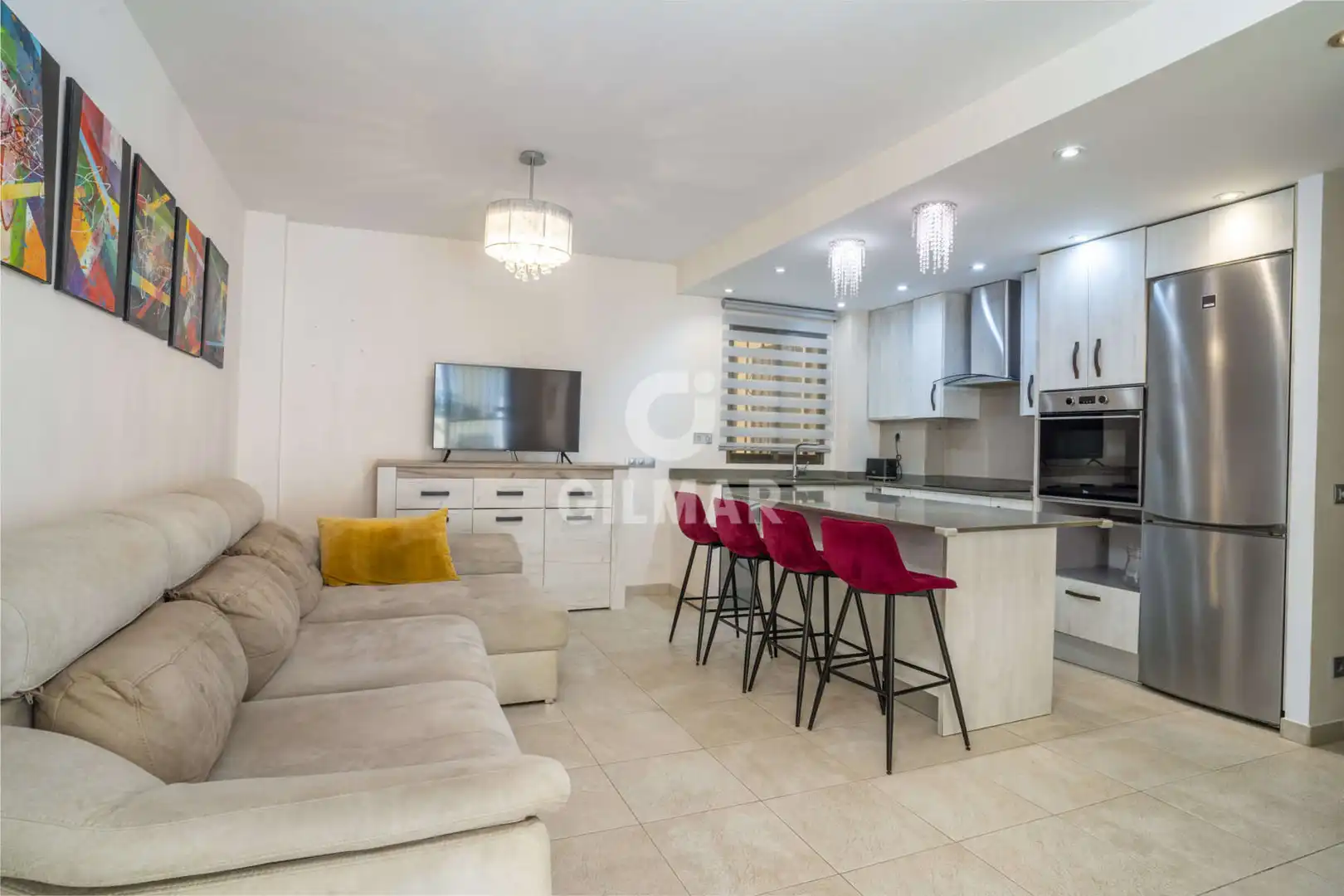Cocina de Planta baja en venta en Estepona con Calefacción, Jardín privado y Piscina