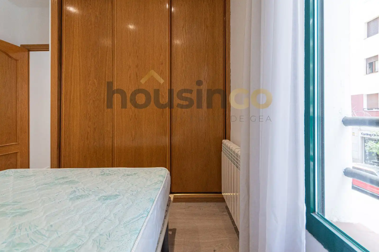 Schlafzimmer von Wohnung zur Miete in Madrid mit Klimaanlage, Heizung und Möbliert