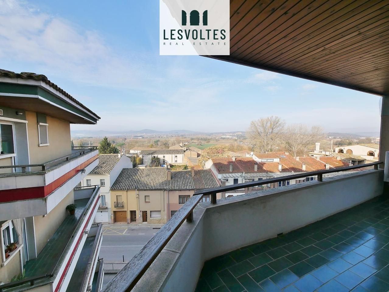 Exterior view of Flat for sale in La Bisbal d'Empordà  with Air Conditioner, Heating and Terrace