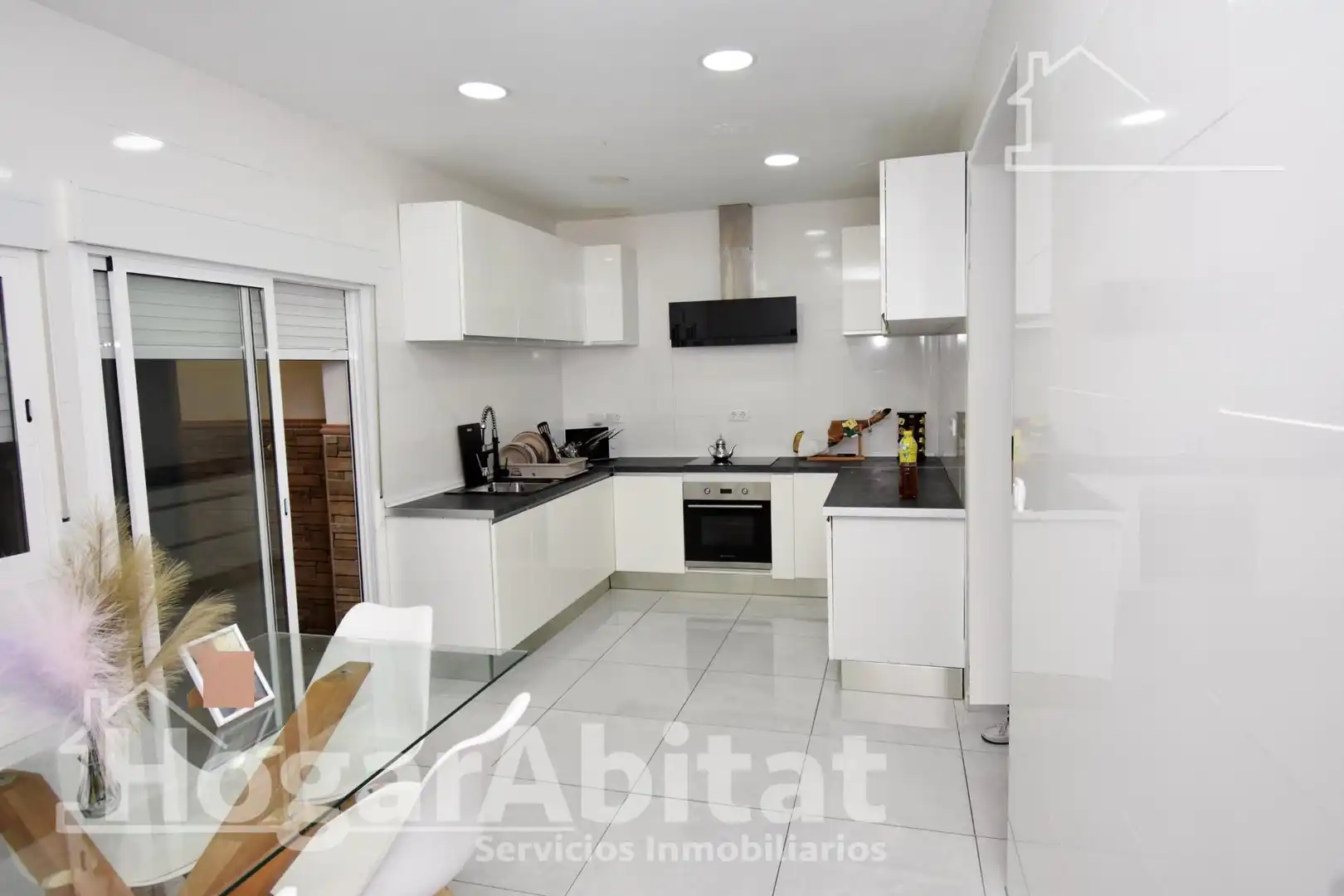 Cocina de Casa o chalet en venta en Alzira con Aire acondicionado y Terraza
