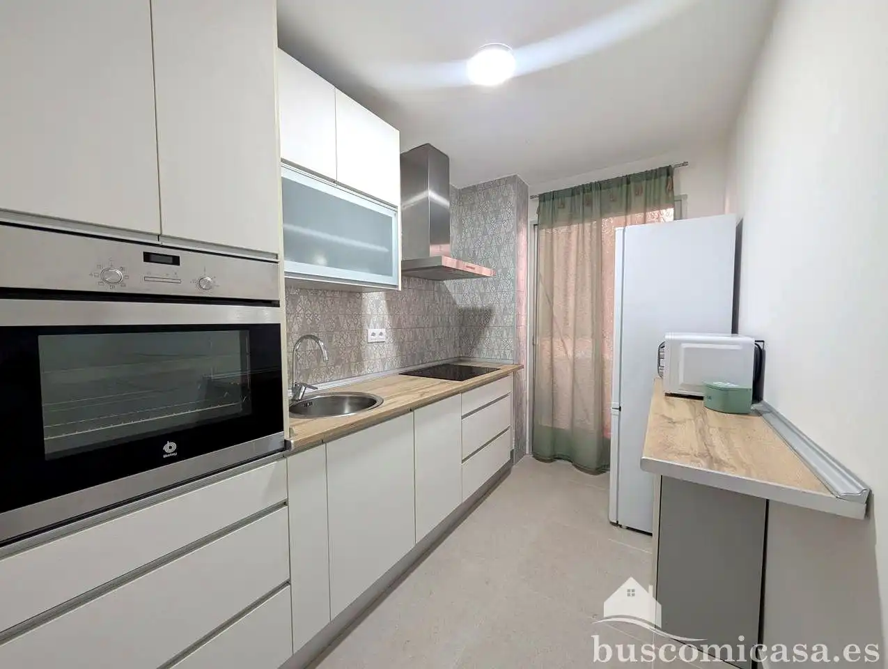 Kitchen of Flat for rent in Linares  with Air Conditioner, Furnished and Balcony