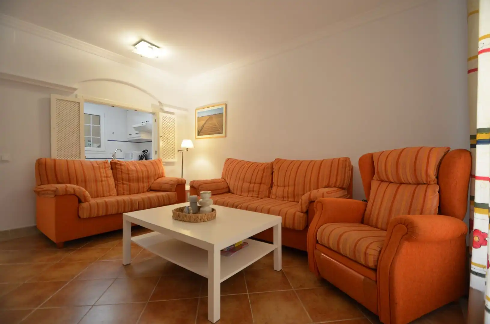 Sala de estar de Apartamento en venta en Ayamonte con Aire acondicionado, Terraza y Piscina comunitaria