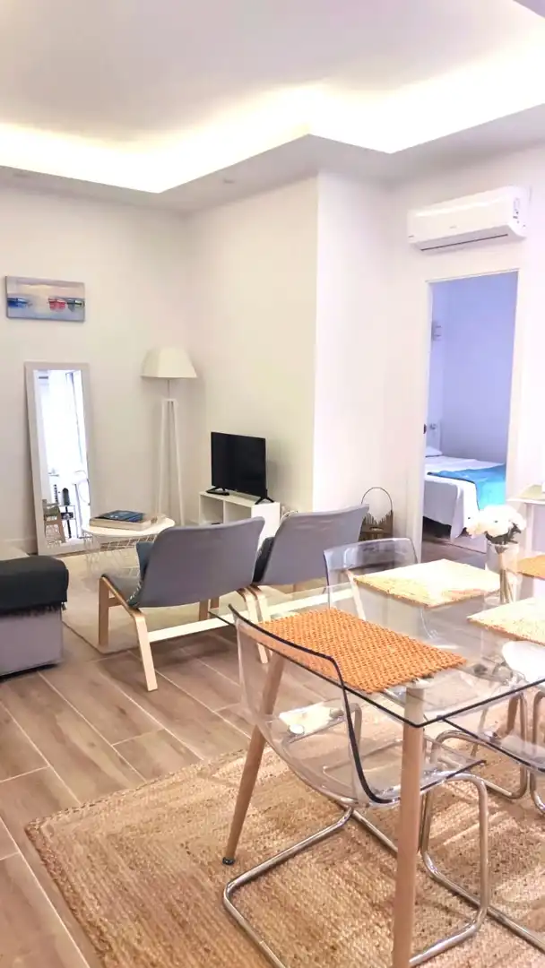 Sala de estar de Piso de alquiler en Madrid con Calefacción