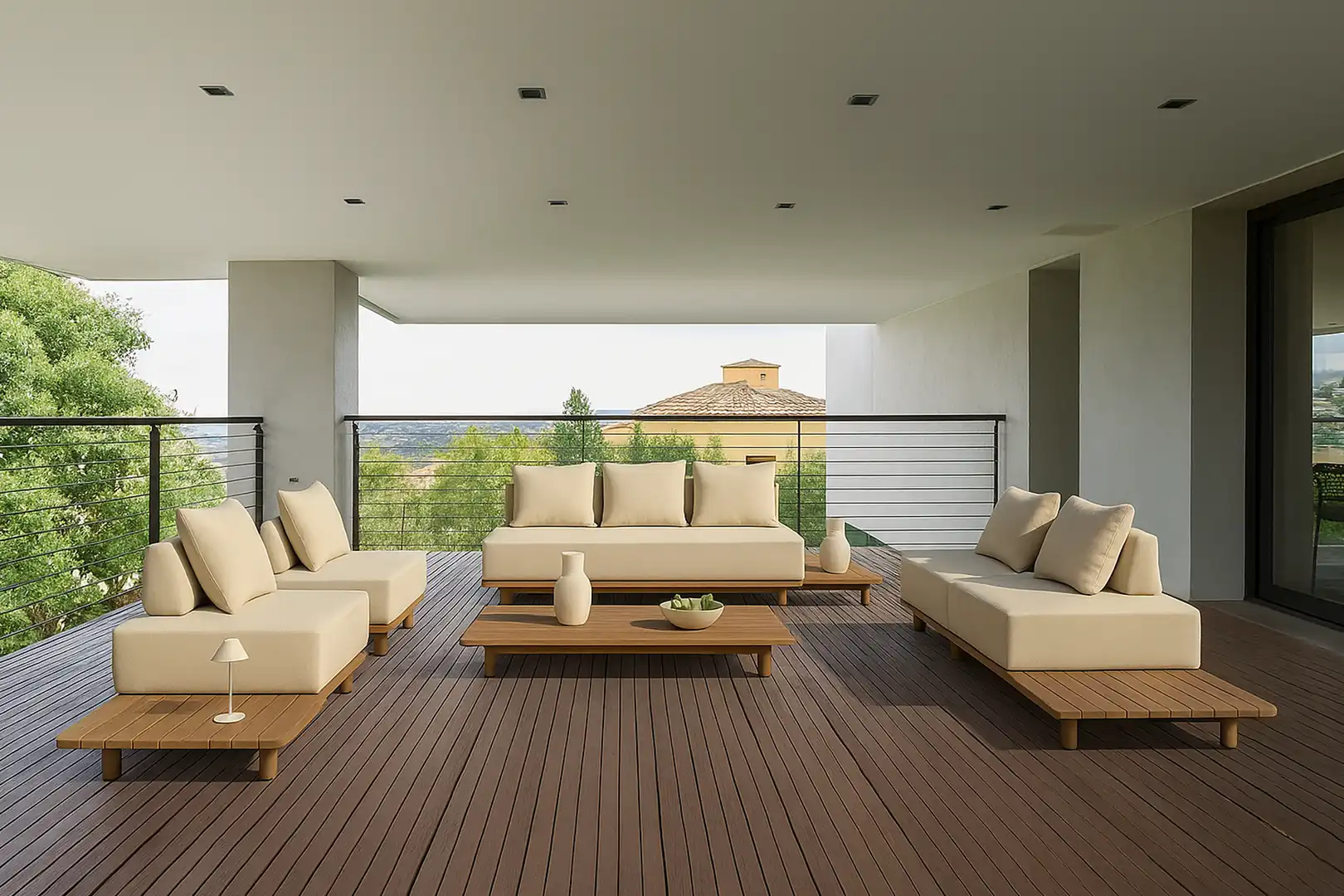 Terraza de Casa o chalet en venta en Benahavís con Aire acondicionado, Calefacción y Jardín privado