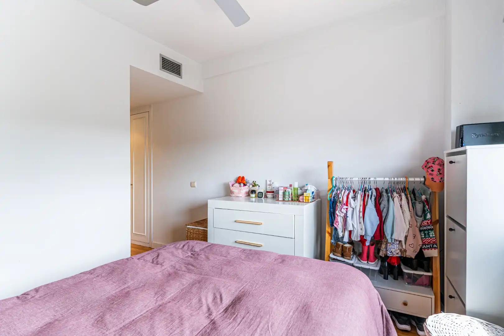 Schlafzimmer von Wohnung zum Verkauf in Las Rozas de Madrid mit Klimaanlage, Heizung und Parkett