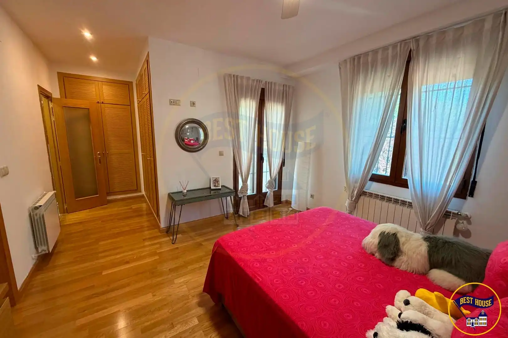 Dormitori de Casa adosada en venda en Chillarón de Cuenca amb Calefacció, Jardí privat i Terrassa