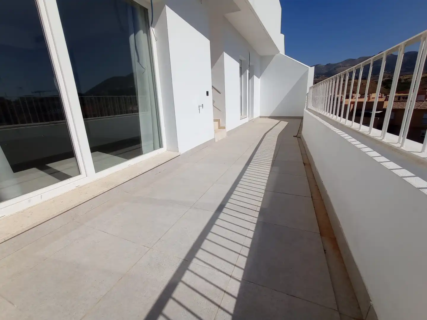 Terrassa de Apartament de lloguer en Fuengirola amb Aire condicionat, Calefacció i Terrassa