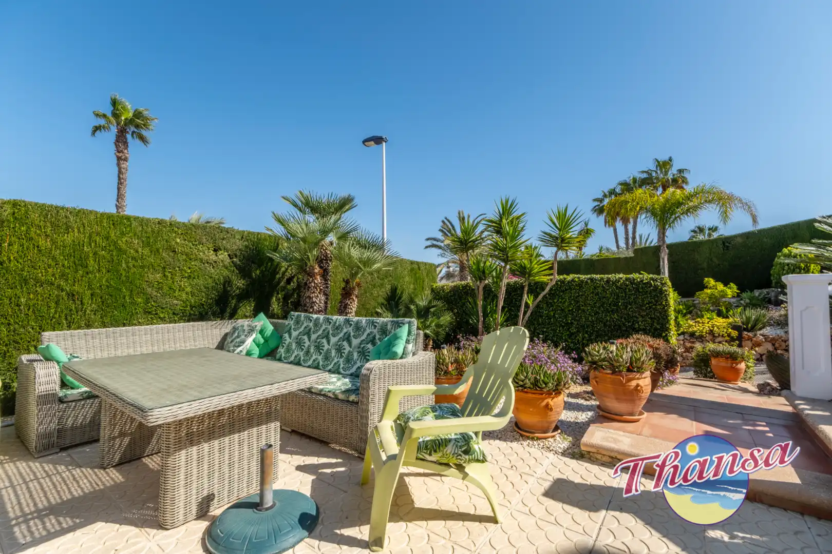 Terrassa de Casa o xalet en venda en Santa Pola amb Aire condicionat, Calefacció i Jardí privat