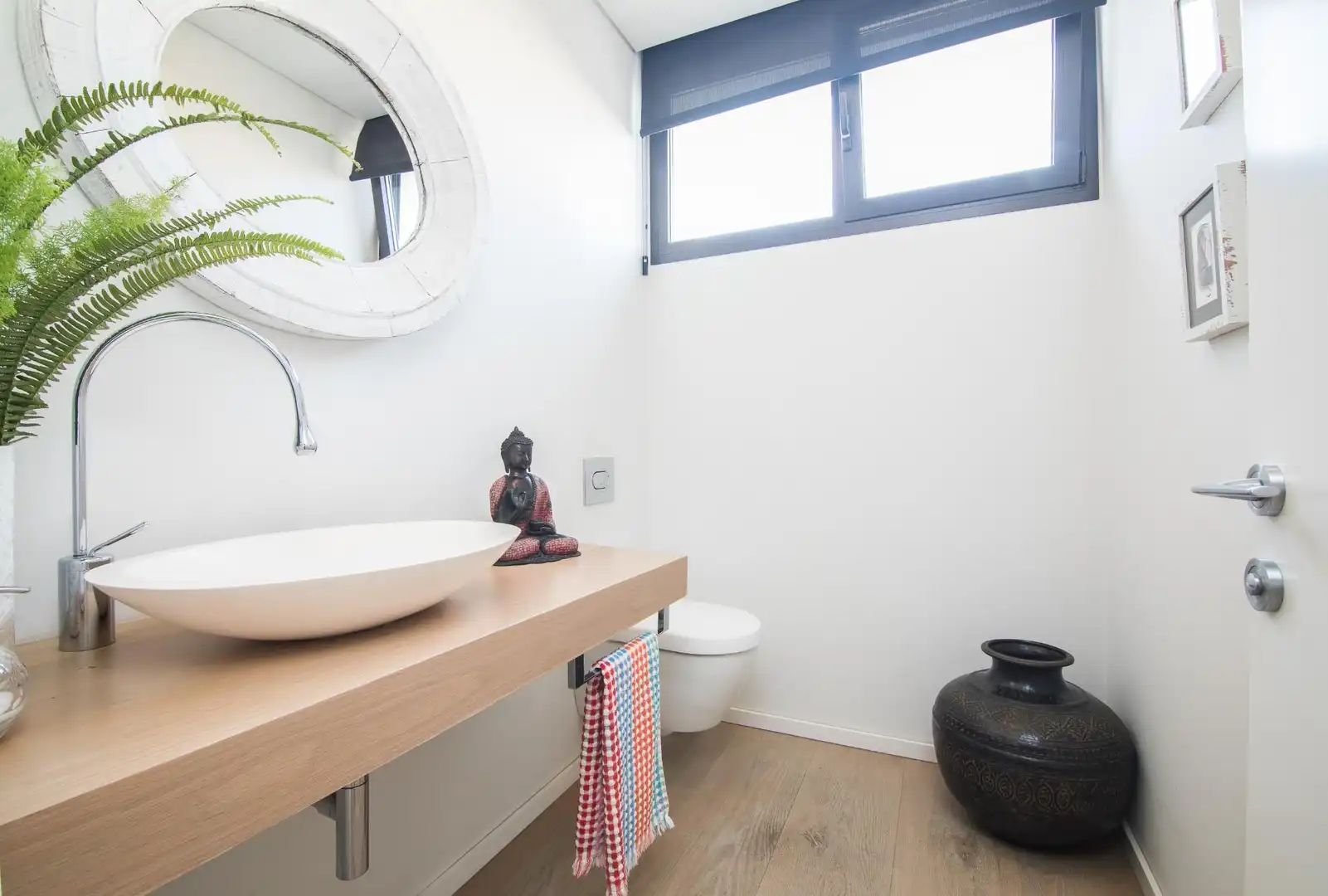 Badezimmer von Haus oder Chalet zum Verkauf in Elche / Elx mit Klimaanlage, Heizung und Privatgarten
