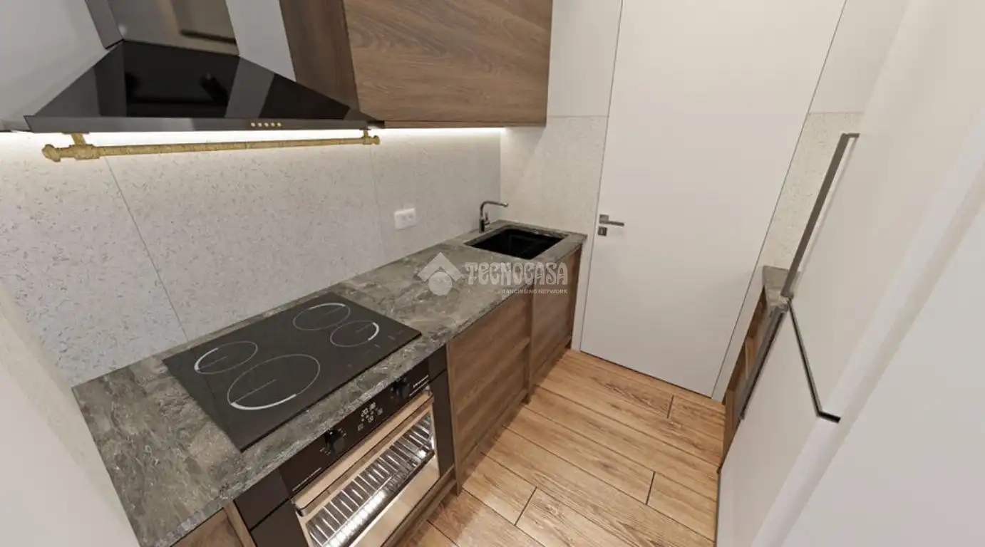 Cuina de Pis en venda en Barcelona amb Aire condicionat, Terrassa i Balcó