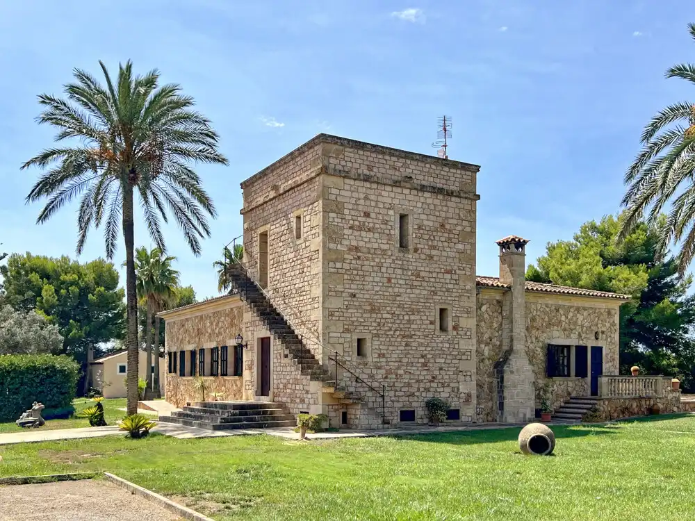 Vista exterior de Casa o xalet en venda en Ses Salines amb Aire condicionat, Calefacció i Terrassa