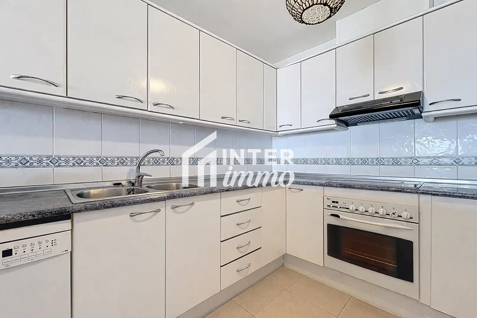 Cocina de Apartamento en venta en Empuriabrava con Aire acondicionado, Calefacción y Terraza