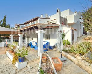 Exterior view of House or chalet for sale in Santa Eulària des Riu  with Air Conditioner, Terrace and Storage room